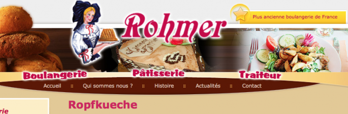 Illustration fiche Boulangerie Pâtisserie ROHMER SARL